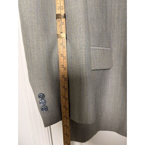 Men’s Light Gray 2 Piece Suit No Brand Or Tags - Read measurements! - Picture 14 of 15